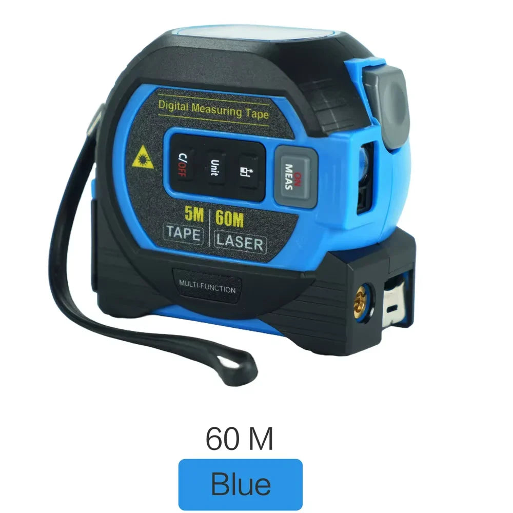 3-In-1 Laser Tape Measure 40/60M Meters Infrared