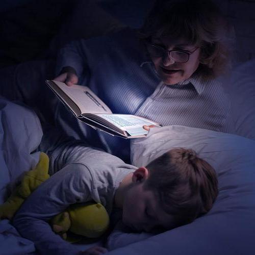 Flat Book Panel Reading Night Light