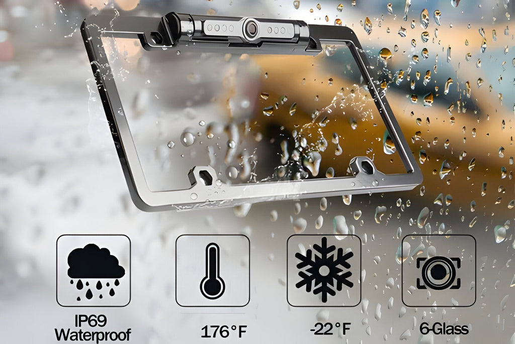 License Plate Wireless Backup Camera