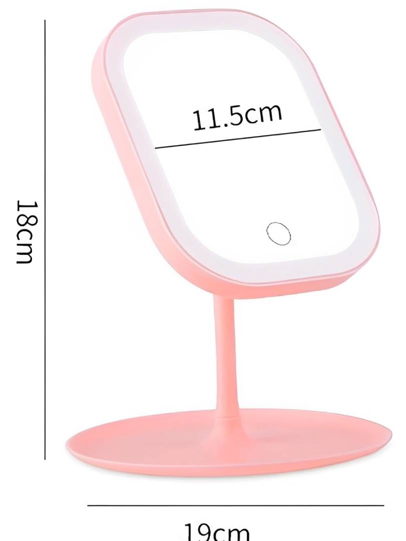 Portable Makeup Mirror with Lights
