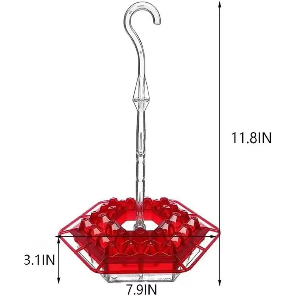 Ant Proof Hummingbird Feeder Outdoor Hanging Perch