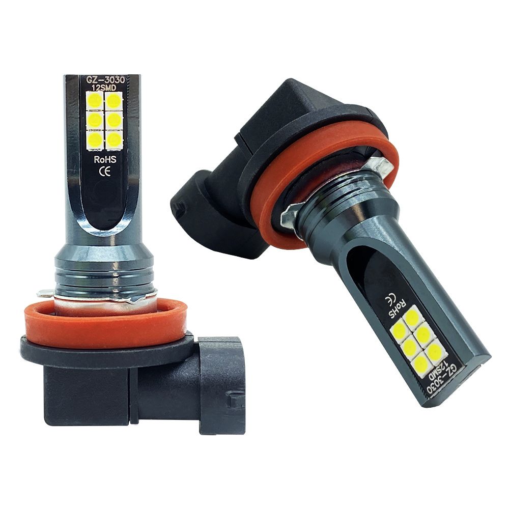 High Brightness Plug In Car Fog Lights H8 H9 H11