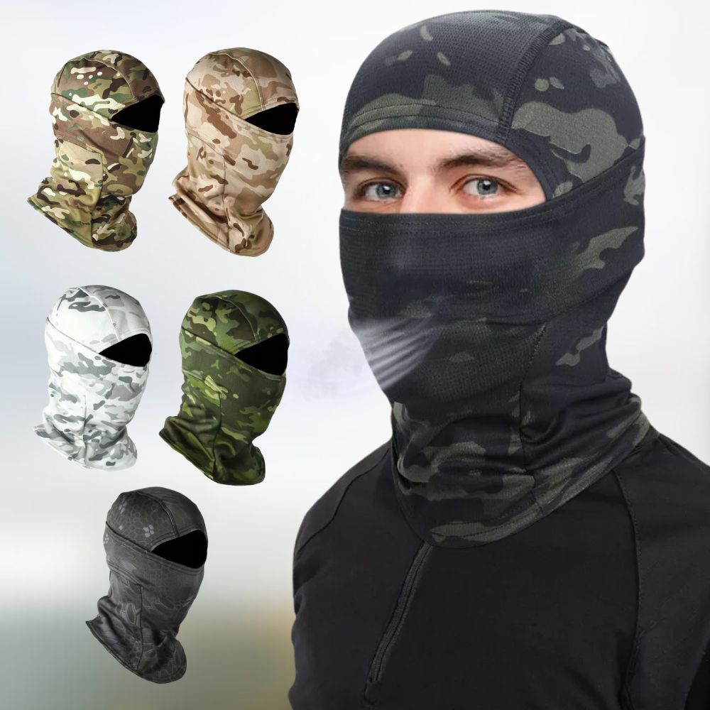 Fleece Lined Camouflage Balaclava Full Face Mask