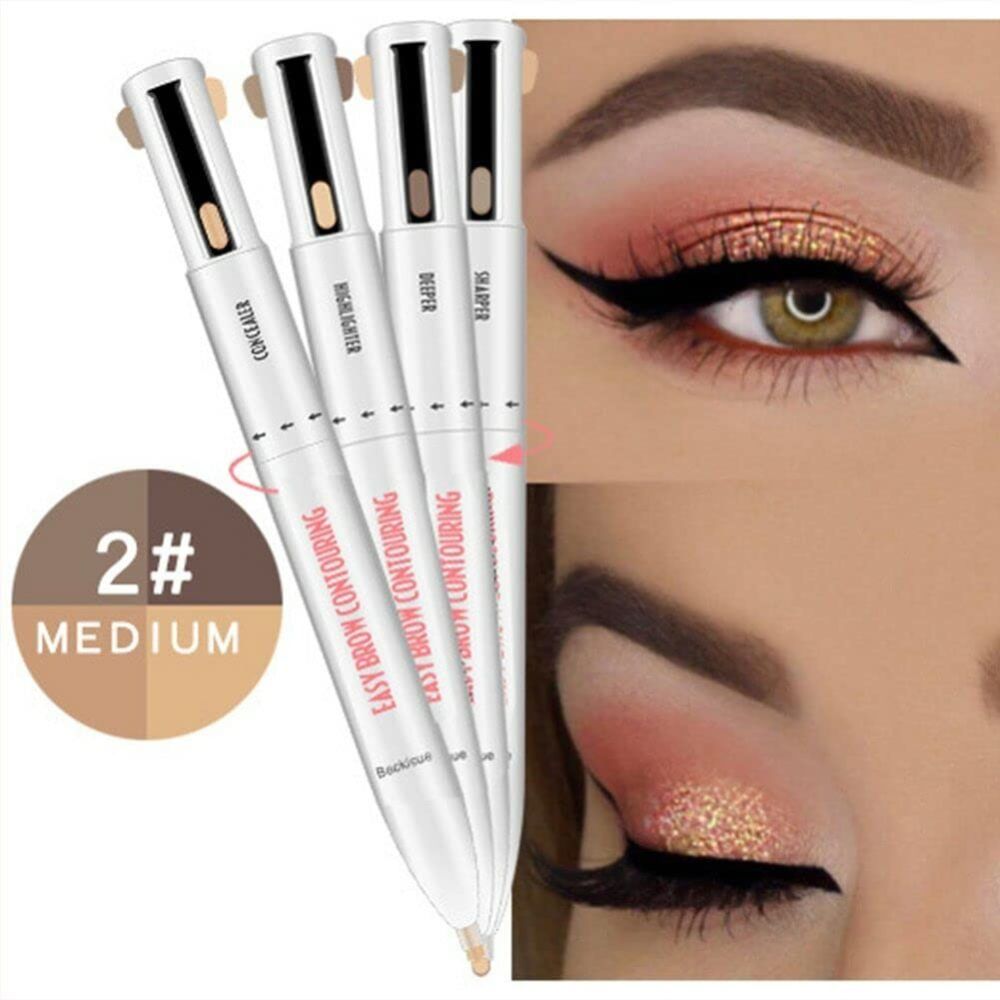 4-in-1 Eyebrow Pen - Shape, Fill, Conceal & Highlight