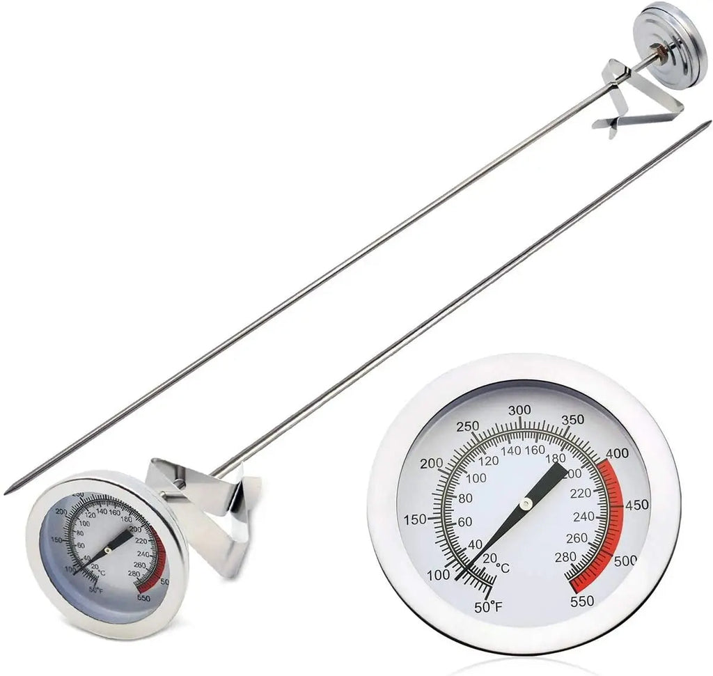 Stainless Steel Deep Fry Thermometer with Long Probe