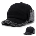 Baseball Cap with Fleece Earflaps for Winter