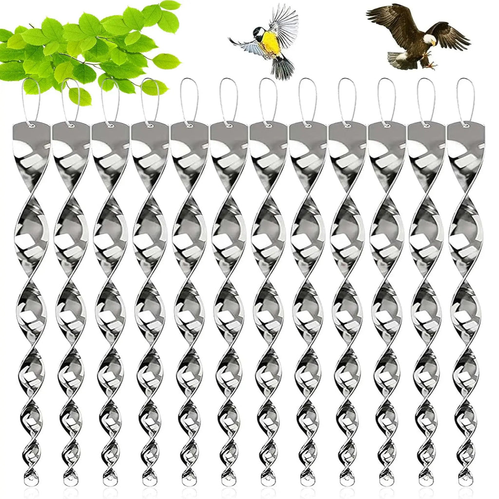 Reflective Bird Deterrent Spiral Rod