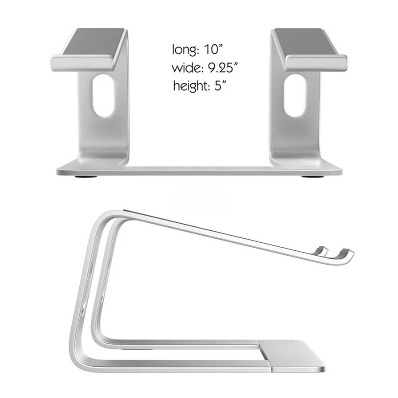 Aluminum Vertical Laptop Stand