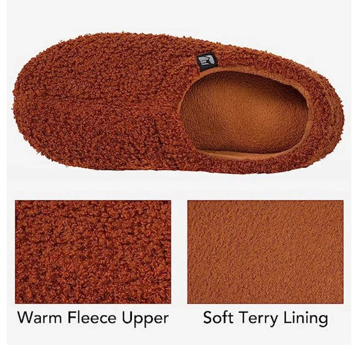 Fleeced Closed Back Indoor Slipper