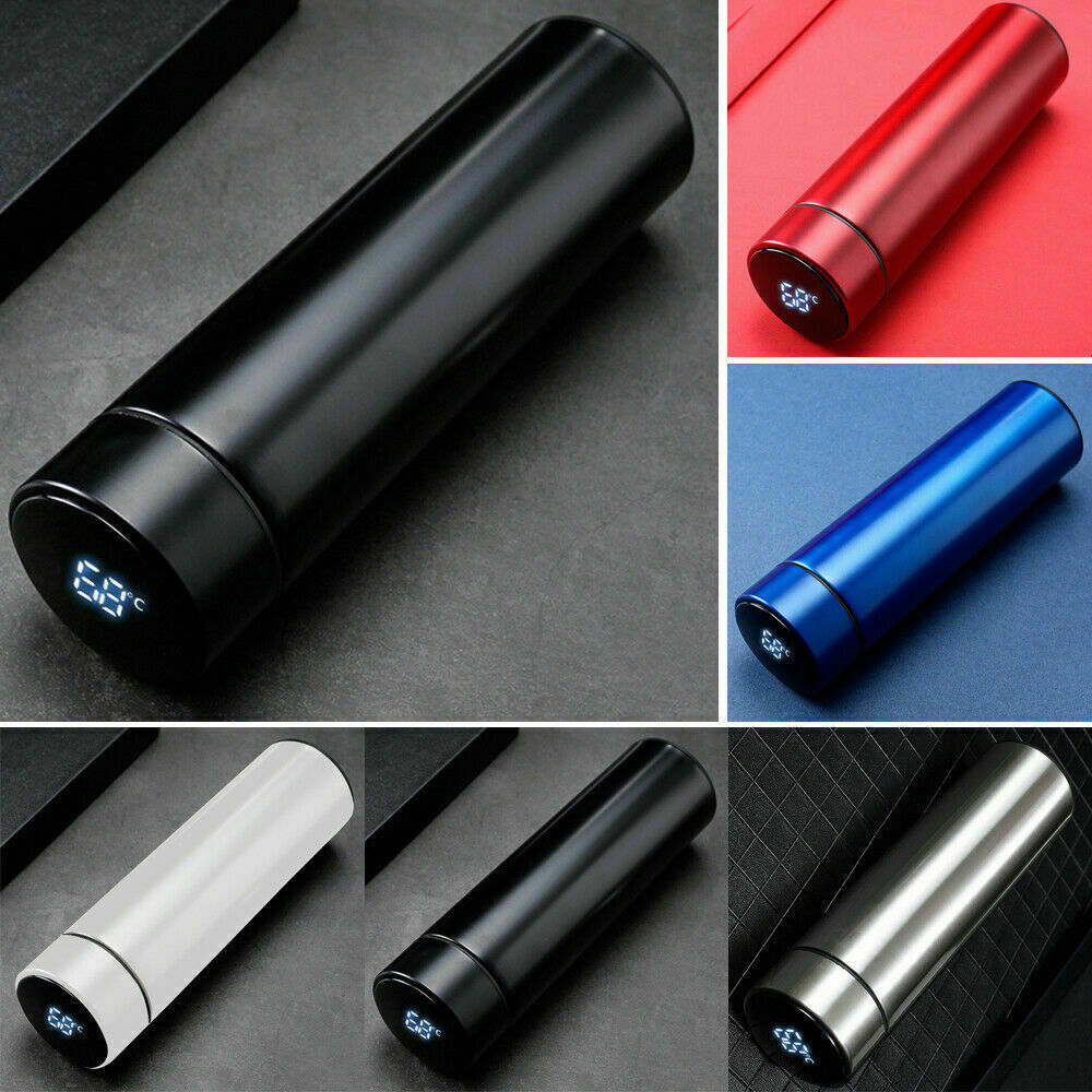 LED Temperature Display Thermos Bottle