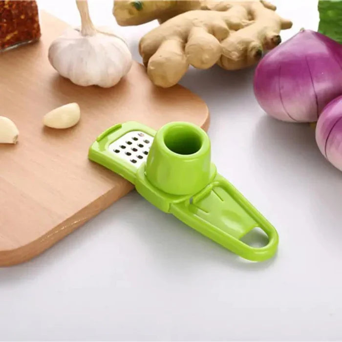 Manual Mini Garlic Press and Crusher