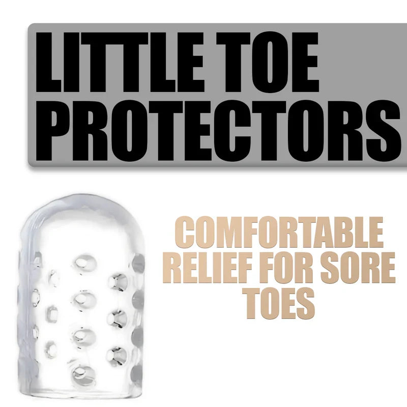 Silicone Anti-Friction Toe Protectors