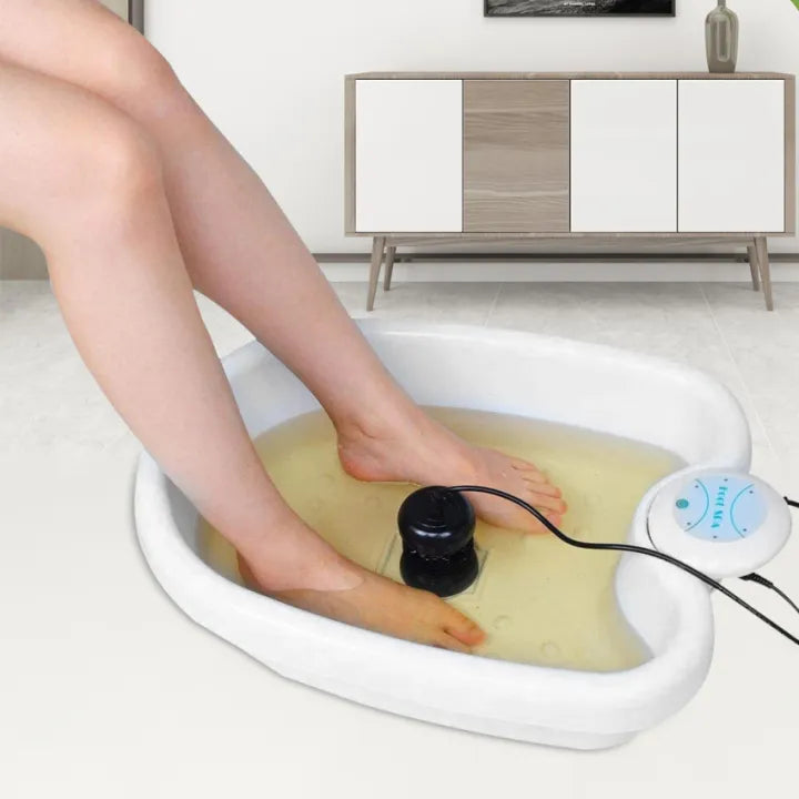 Ionic Foot Detox Cleanse Vibrating Whirlpool Soak Bath