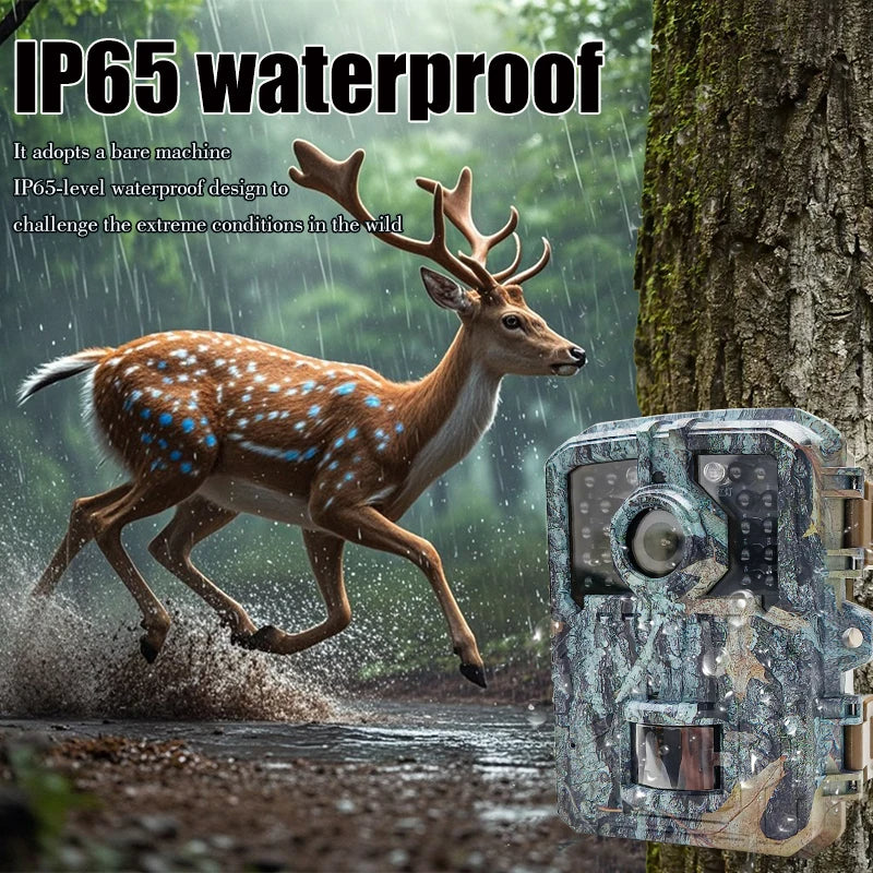Mini 16MP Night Vision Trail Camera with PIR Motion Tracking
