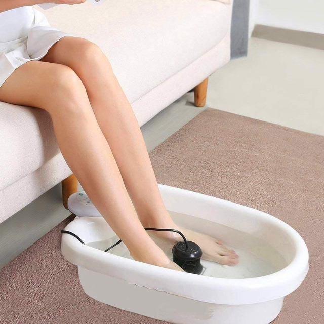 Ionic Foot Detox Cleanse Vibrating Whirlpool Soak Bath