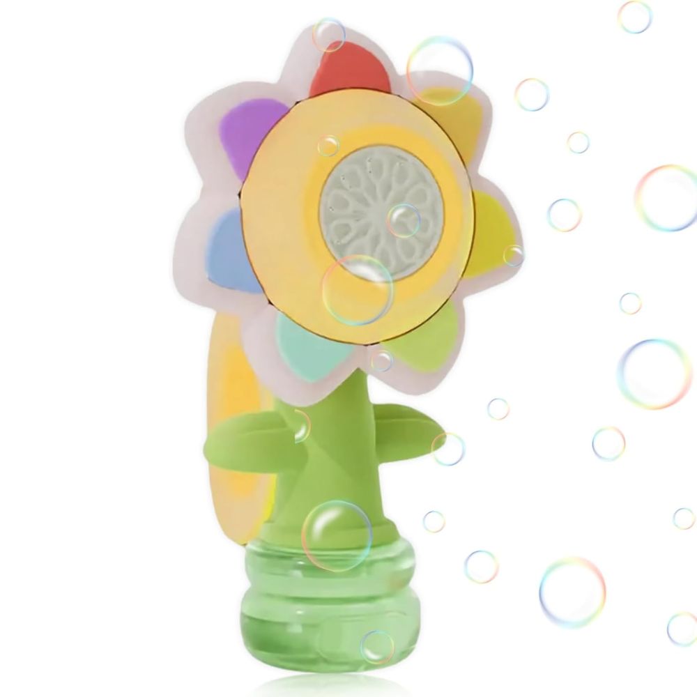 Dancing Sunflower LED Bubble Maker Toy
