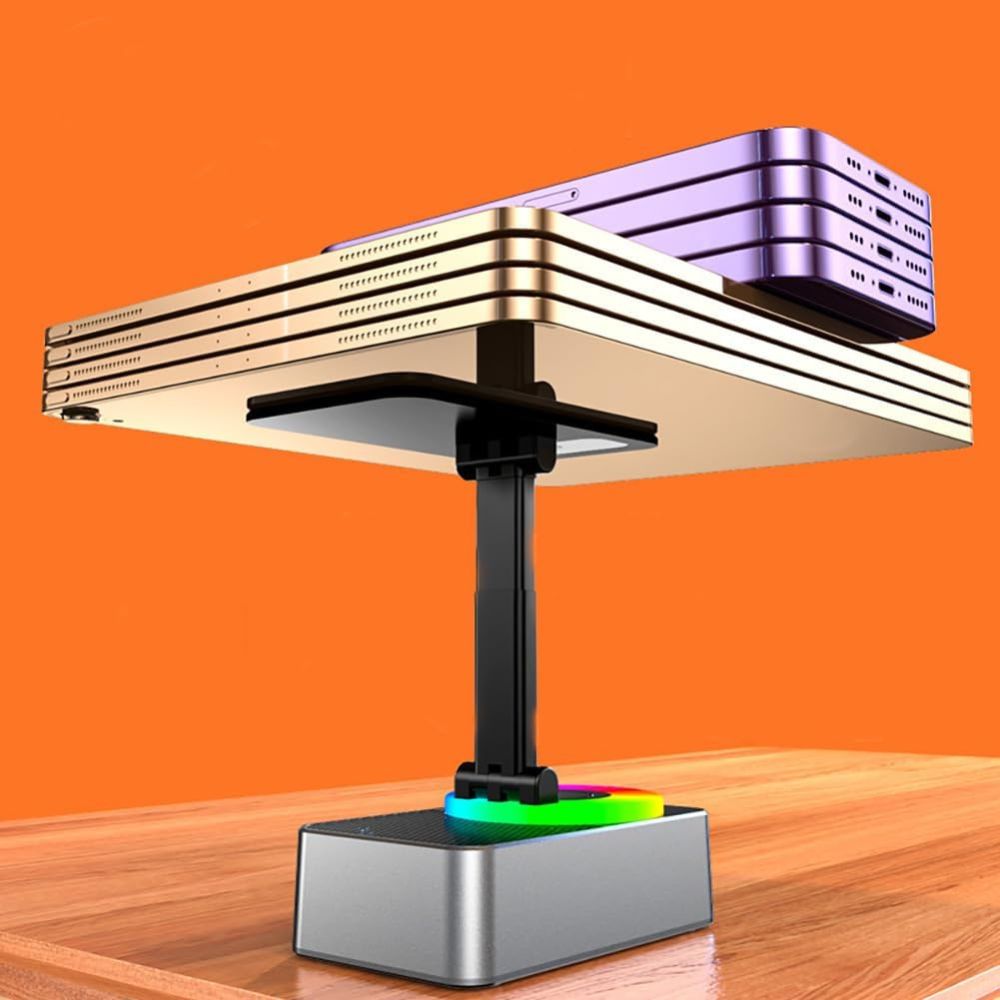 4-in-1 Phone Stand with Bluetooth Speaker