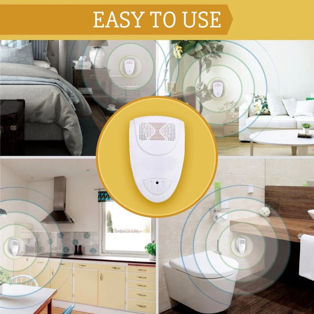Ultrasonic Mice Repellent - Get Rid Of Mice In 48 Hours