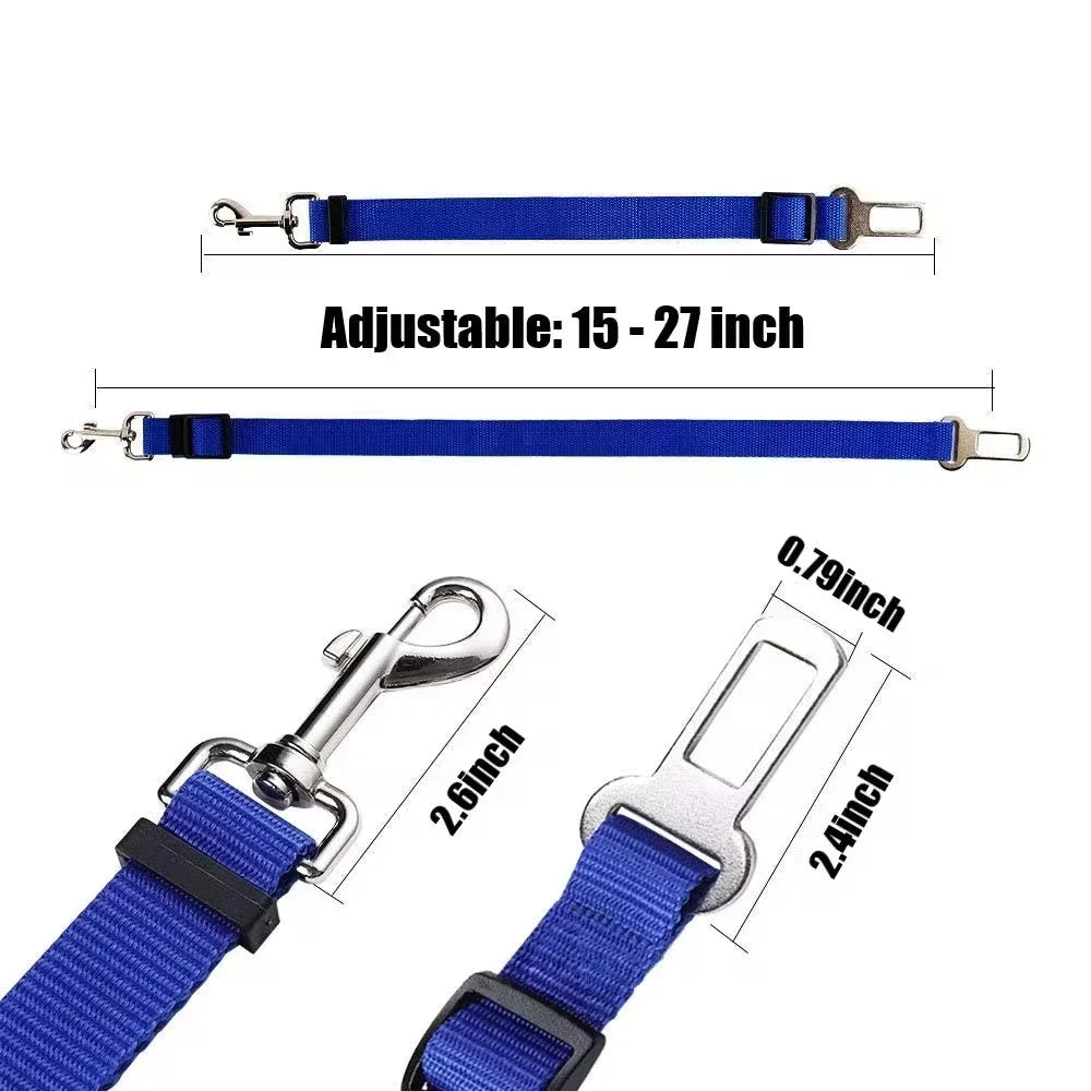 Adjustable Dog Seat Belt