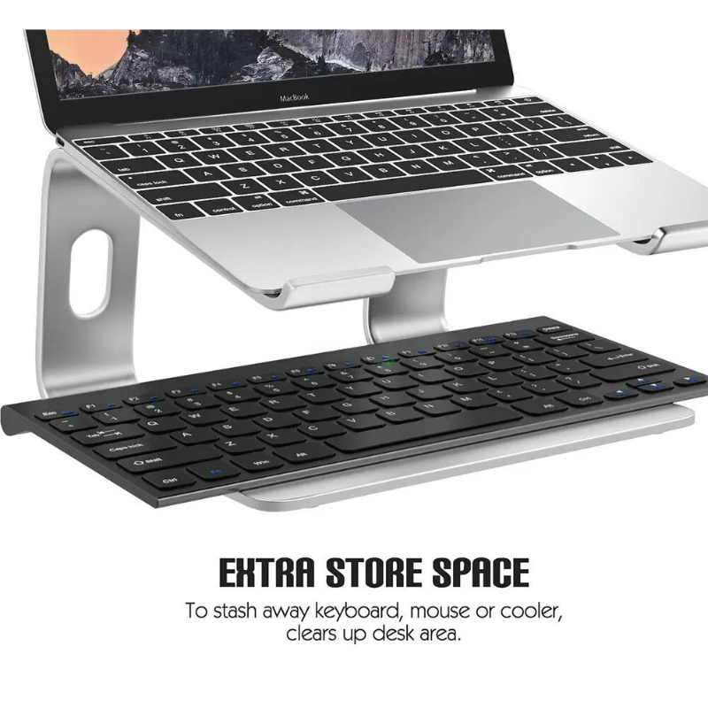 Aluminum Vertical Laptop Stand