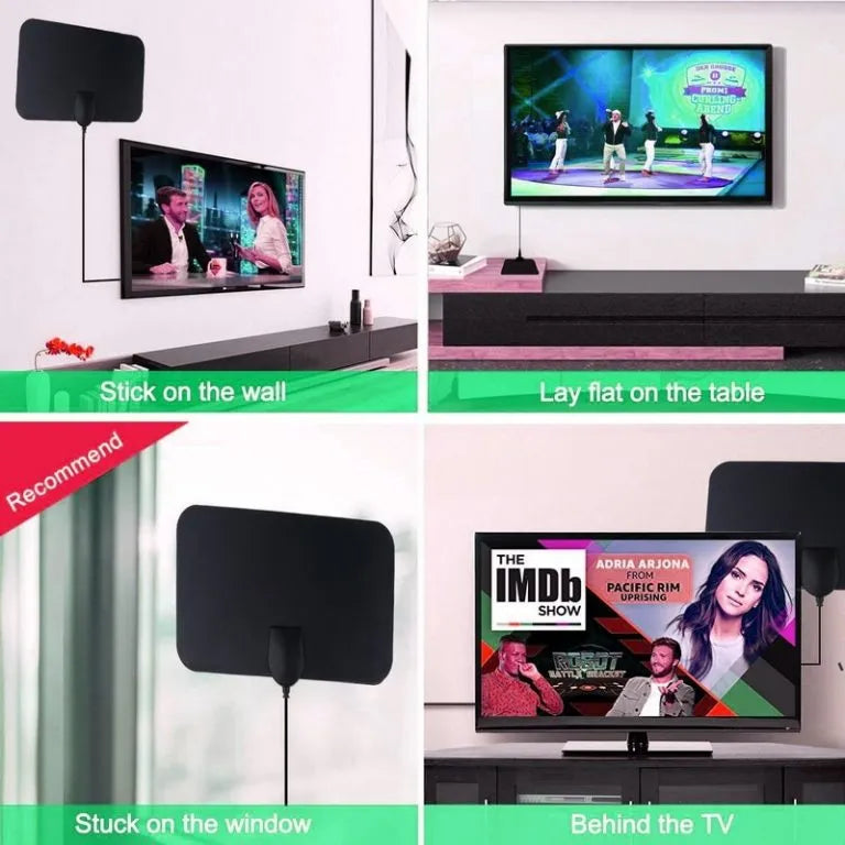 Indoor TV Antenna - For Powerful Signal Reception