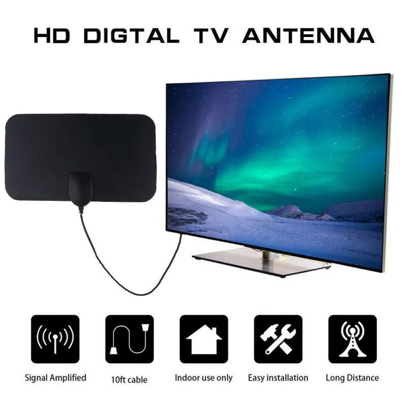 Indoor TV Antenna - For Powerful Signal Reception