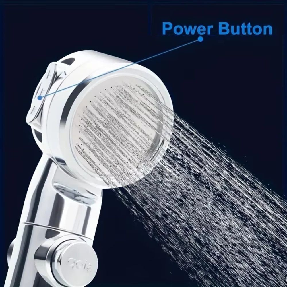 Portable USB Rechargeable Water Pump Shower Head