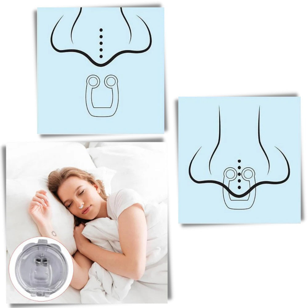 Nose plug to stop snoring