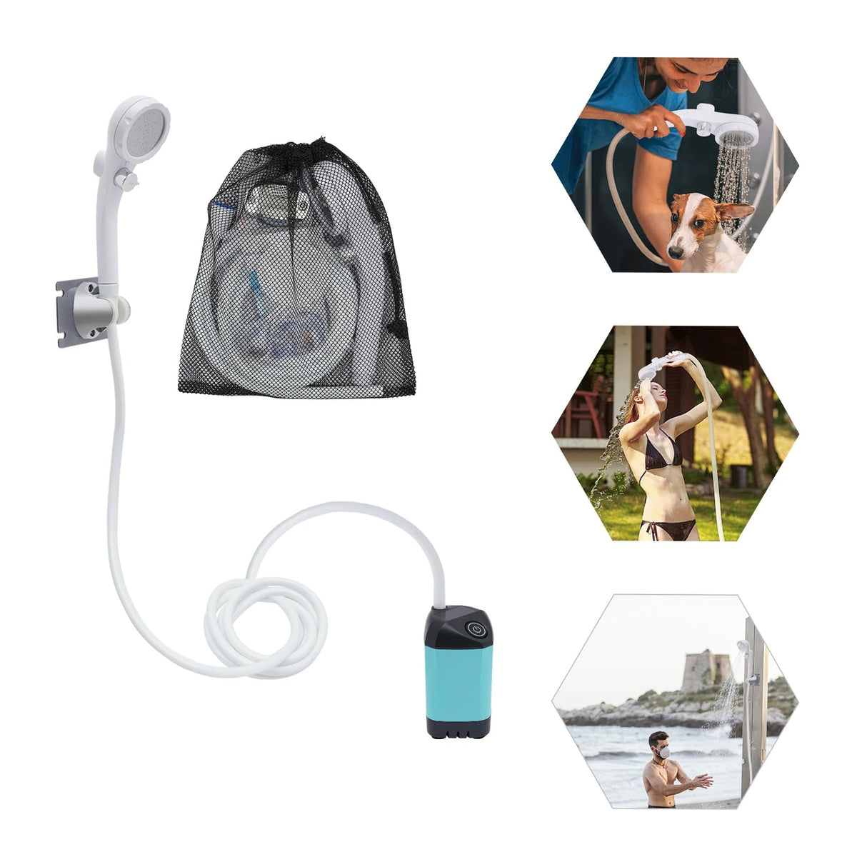 Electric Portable Shower for Camping