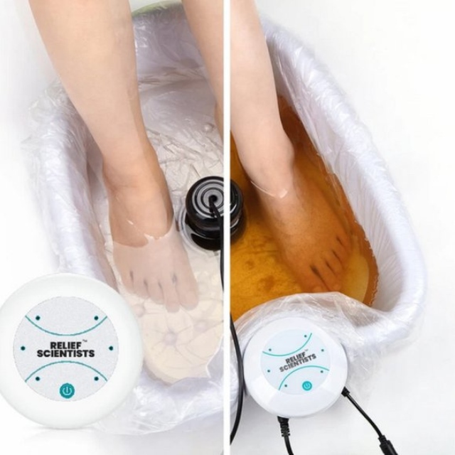 Ionic Foot Detox Cleanse Vibrating Whirlpool Soak Bath