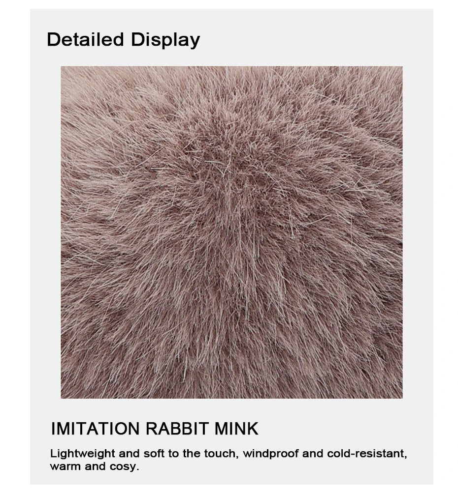 Plush Earmuffs for Winter Comfort