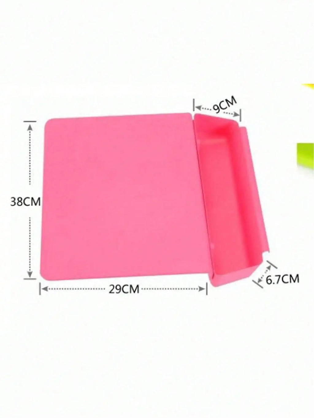 2 in 1 Cutting Board with Container Tray