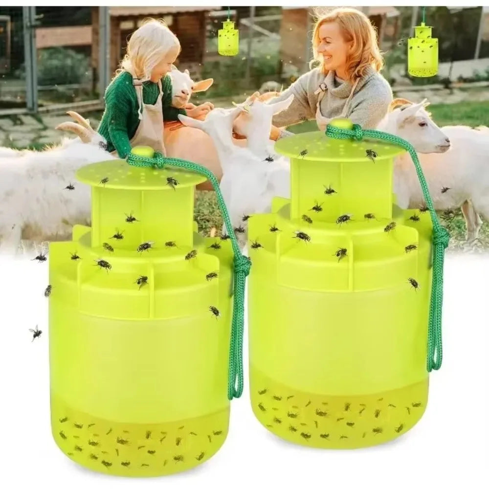 Heavy-Duty Reusable Outdoor Fly Trap