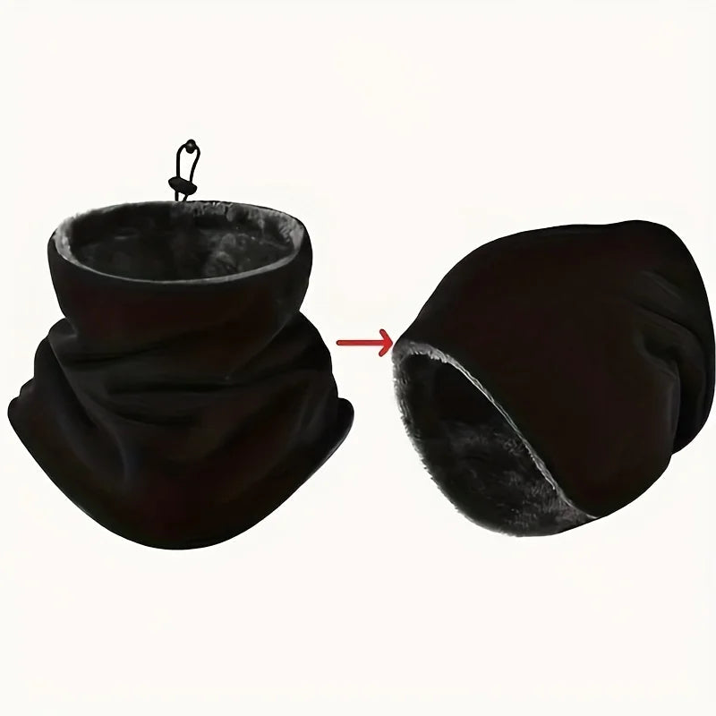 Fleece Balaclava Face Mask Neck Warmer