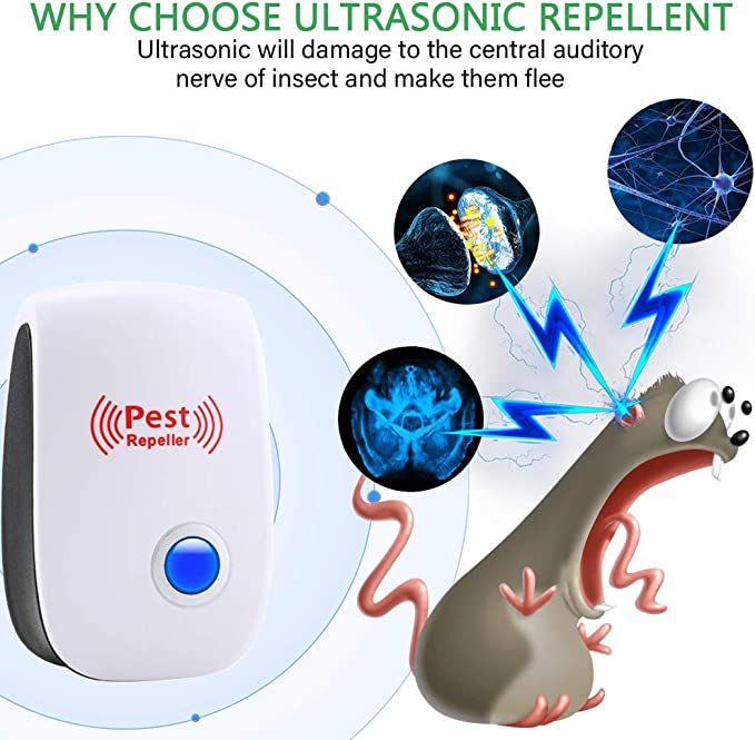 Ultrasonic Rat Repeller - Get Rid Of Rats In 48 Hours