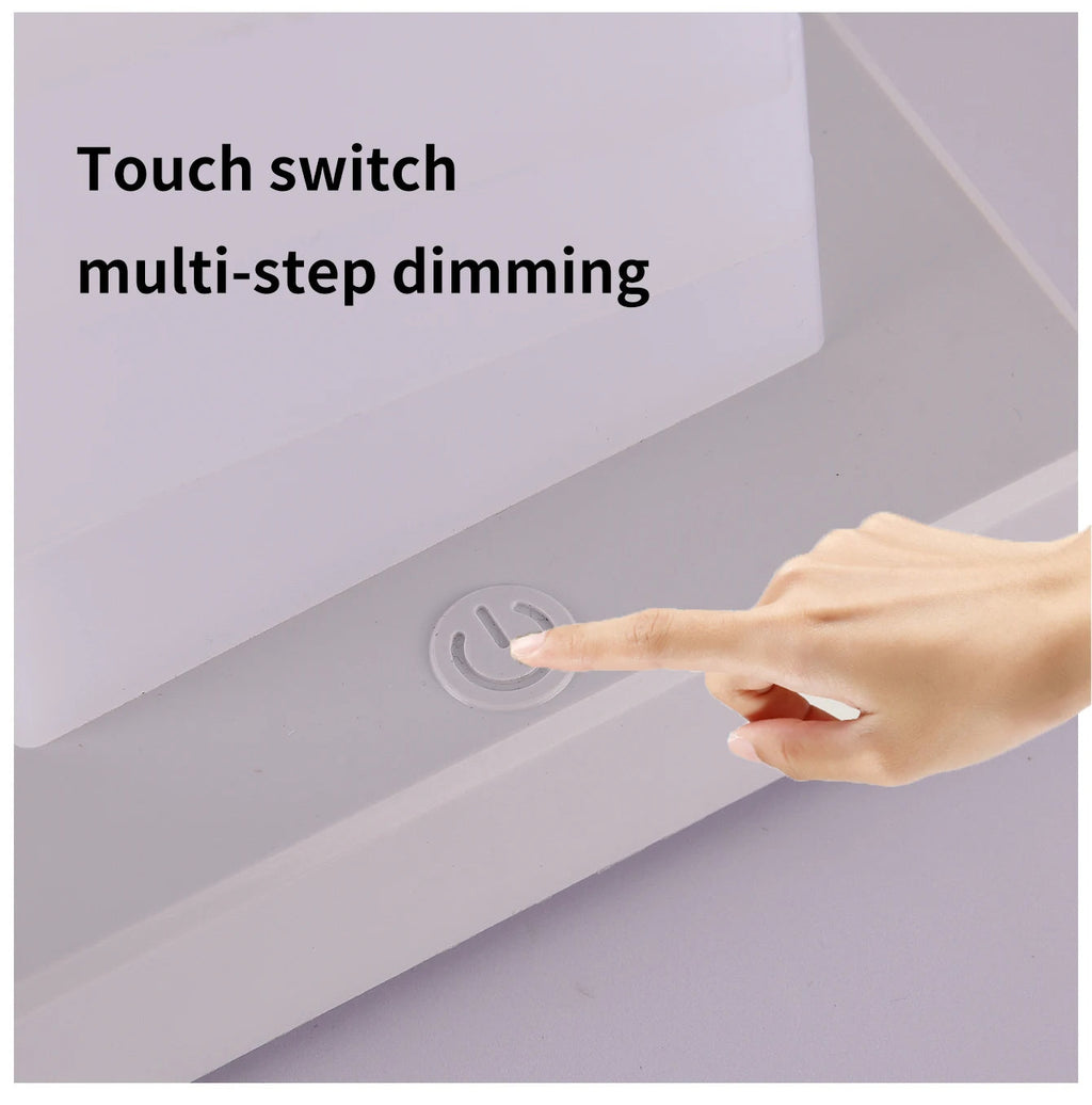 RGB LED Bedside Lamp with Touch Control