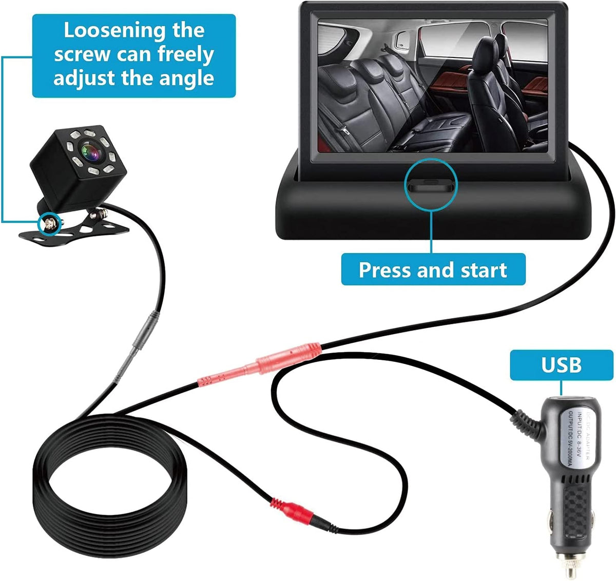 Car Baby Monitor Camera