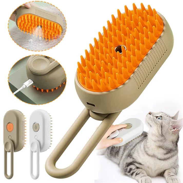 Easy Groom Steam Brush