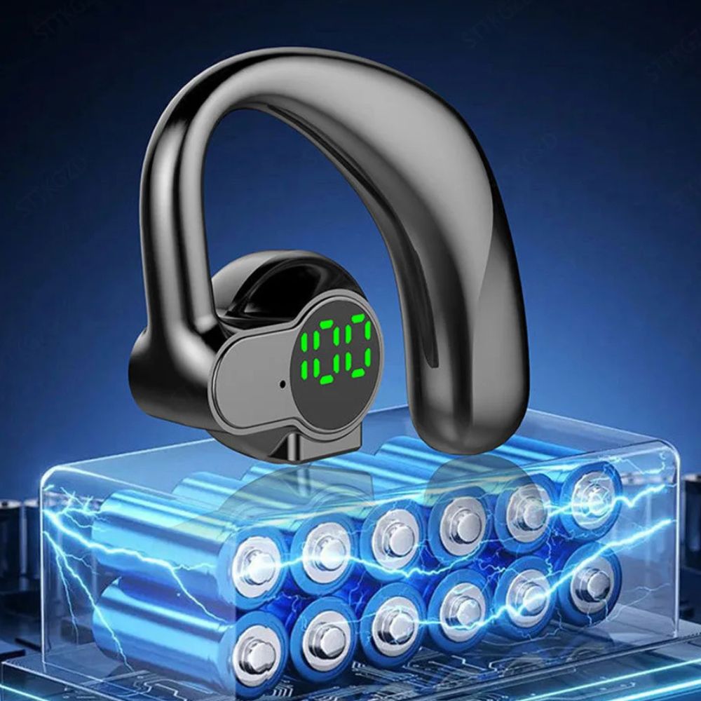 Wireless Noise Canceling Bluetooth Ear Hook Headphones