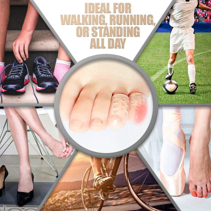Silicone Anti-Friction Toe Protectors