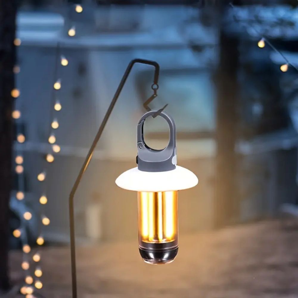 2 PCS LED Rechargeable Tent Light Camping Lantern