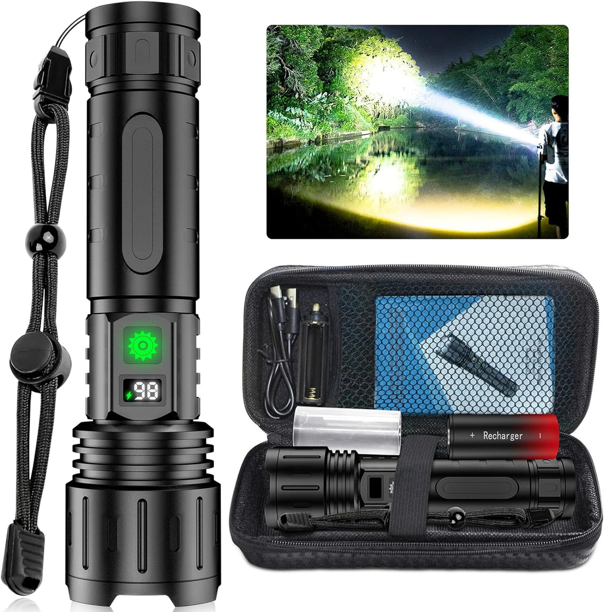 Extremely Bright Flashlight
