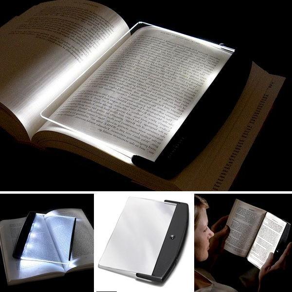 Flat Book Panel Reading Night Light