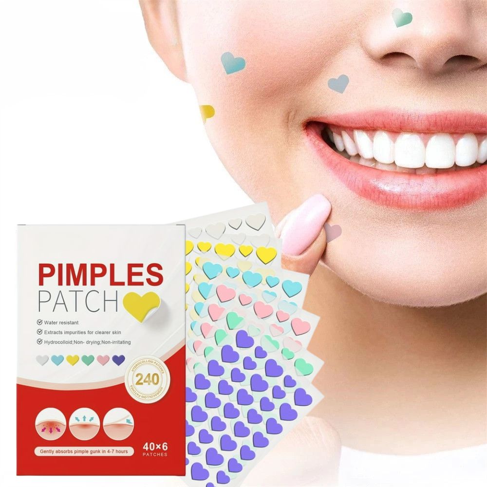 240 Pcs Cute Colorful Pimple Patches