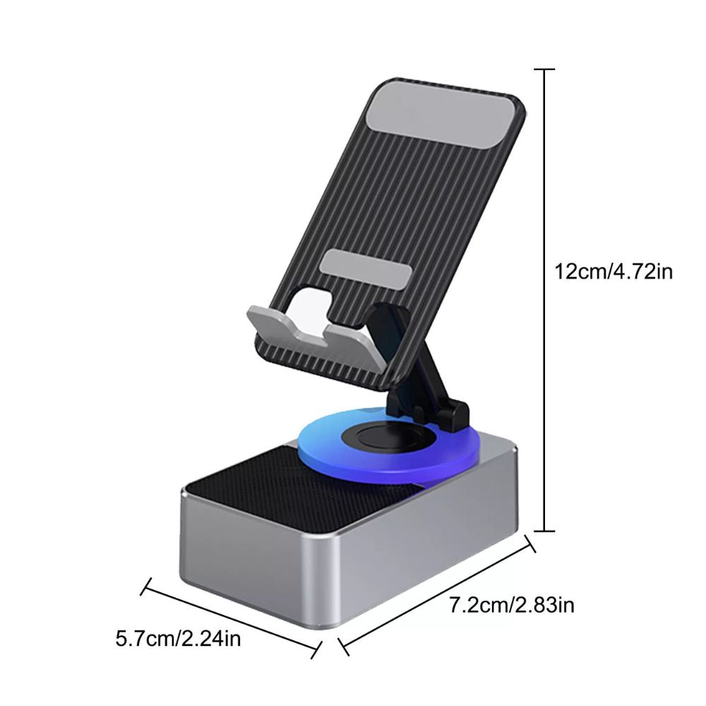 4-in-1 Phone Stand with Bluetooth Speaker