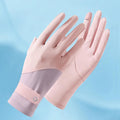 Womens Breathable UV Sun Protection Driving Gloves