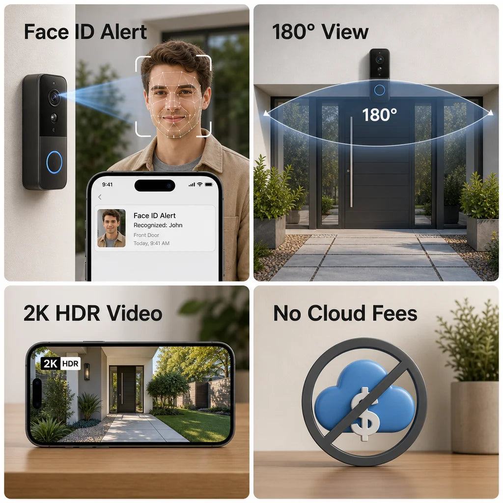 Face ID Doorbell Features