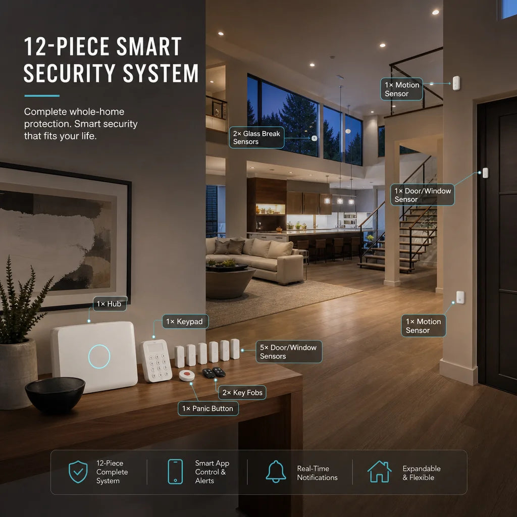 Tuya Whole Home Security System Lifestyle