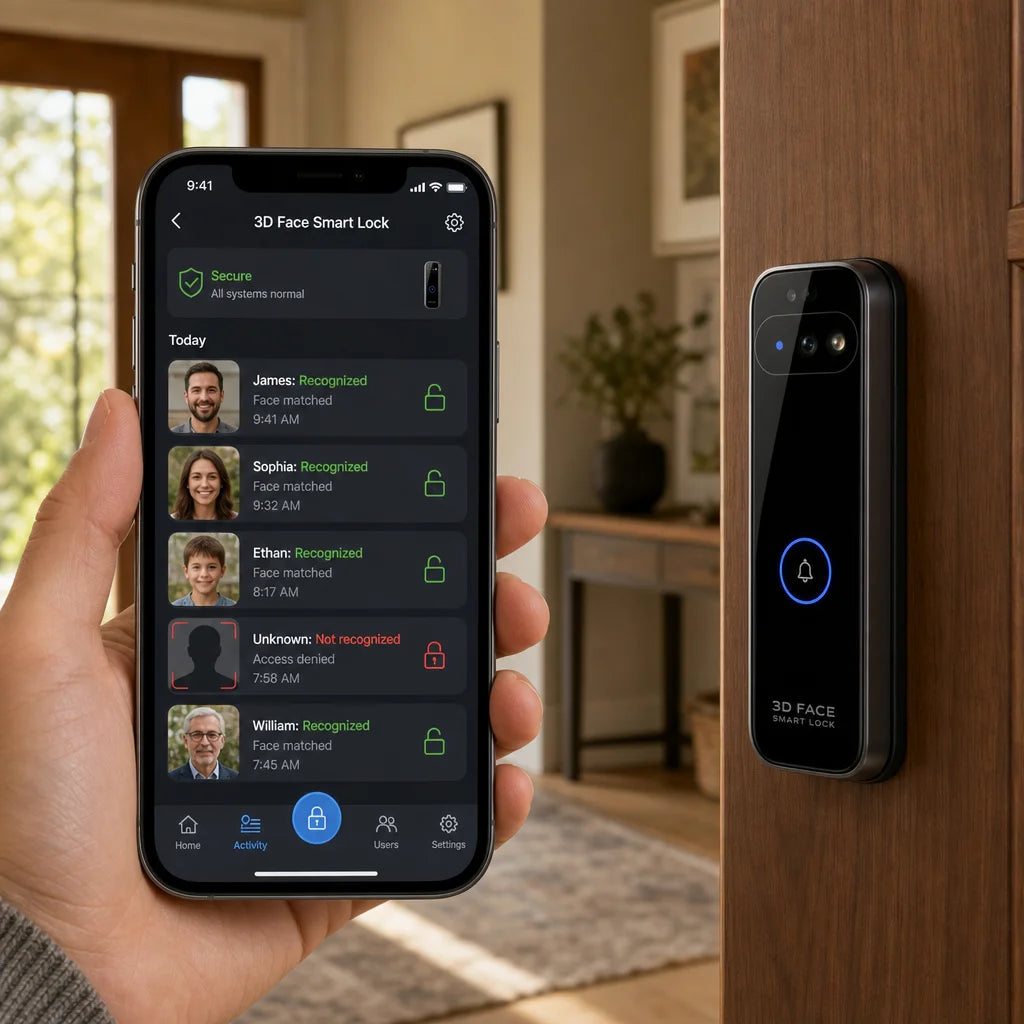 Palm Vein Smart Lock App Demo