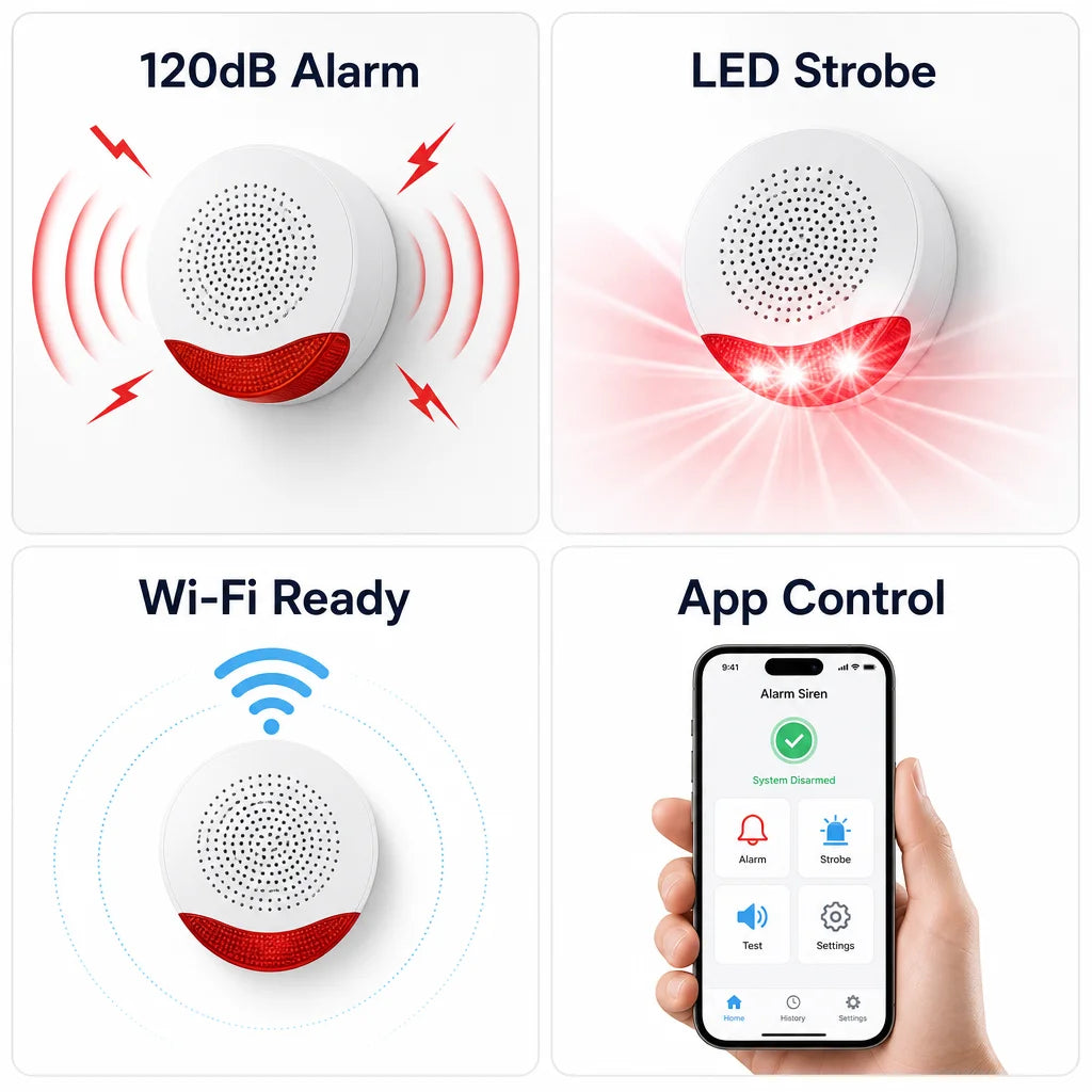 Smart Siren Features